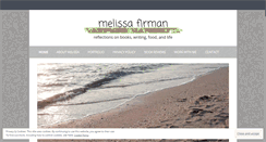 Desktop Screenshot of melissafirman.com